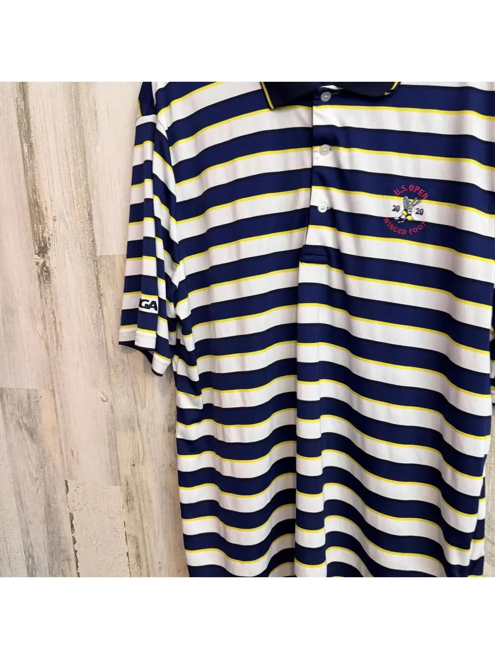 Polo Ralph Lauren Men's XL US Open Golf Striped Polo